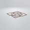 Ekena Millwork Large Loveland Decorative Fretwork Wood Wall Panels, Walnut, 23 3/8"W x 23 3/8"H x 3/8"T WALW24X24X0375LLDWA - alternate 6